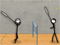 Stick Figure Badminton